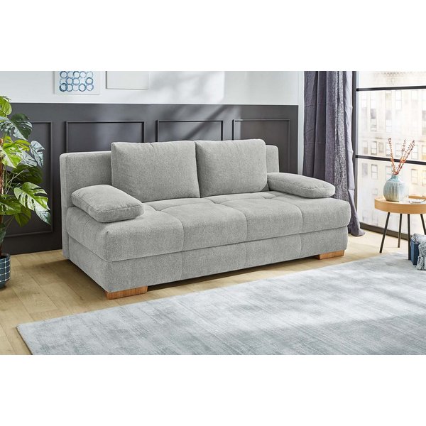 Jockenhöfer Gruppe Schlafsofa Calli, Liegefl. 160x200 cm, Dauerschläfer, wahlweise mit Topper, mit Schlaffunktion & Bettkasten, Tonnentaschenfederkern