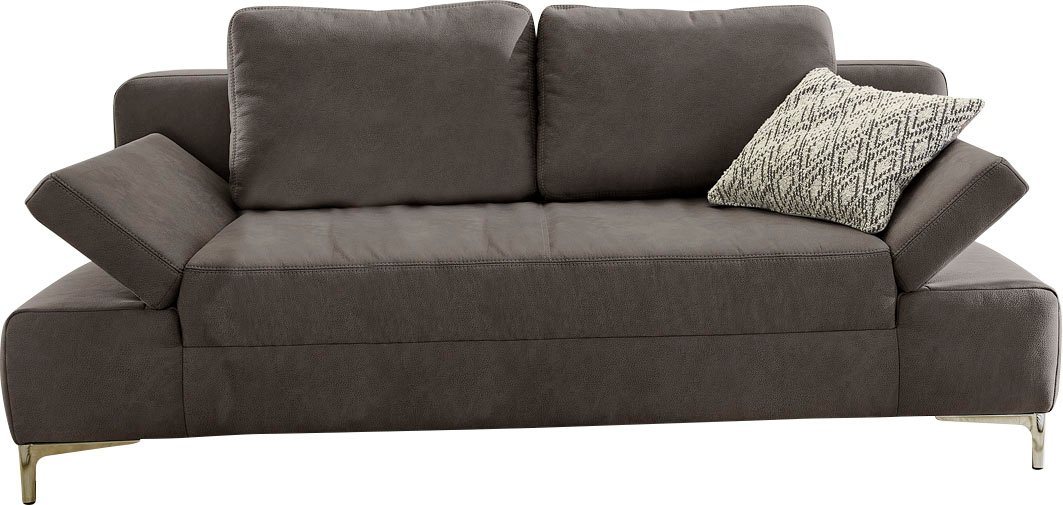 Jockenhöfer Gruppe Schlafsofa Jano, B: 202 cm, Liegefl. 144x200 cm, mit Schlaffunktion, Bettkasten, Armteilverstellung & 1 Zierkissen – Bild 3 von 5