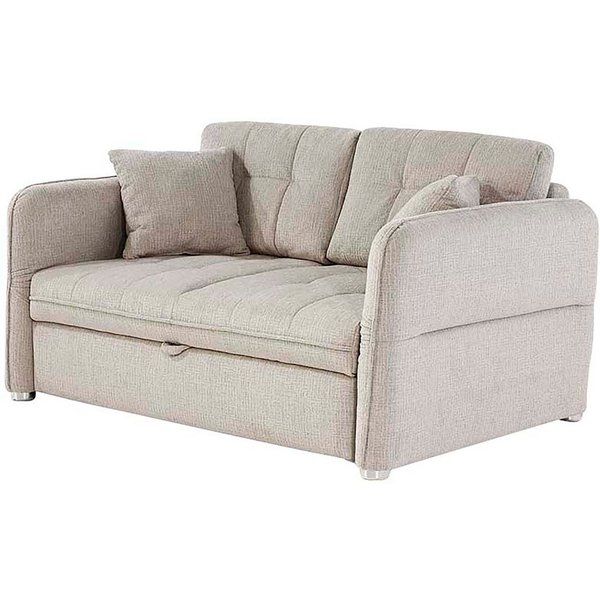 Jockenhöfer Gruppe Schlafsofa Leon, B: 147 - 187 cm, Liegefl. 120 - 160x200 cm, Breite wählbar, mit Schlaffunktion & Zierkissen, in 3 Breiten