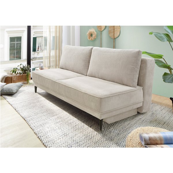 Jockenhöfer Gruppe Schlafsofa Maestro, B: 203 cm, Liegefl. 161x200 cm, Dauerschläfer, mit Schlaffunktion & Bettkasten, Tonnentaschenfederkern