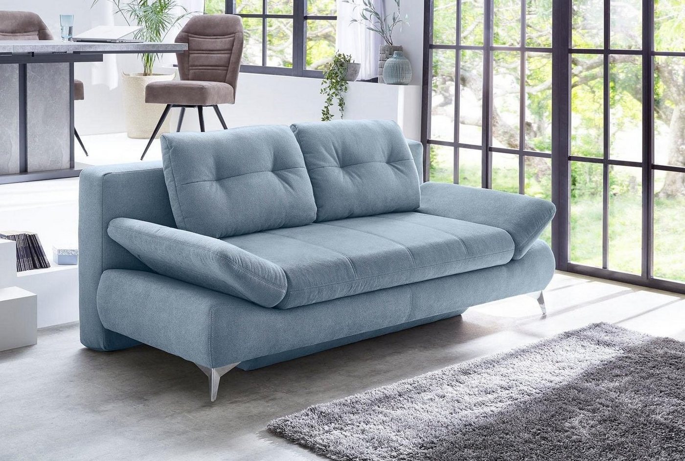 Jockenhöfer Gruppe Schlafsofa Mats, B: 200 cm, Liegefl. 160x200 cm, mit Schlaffunktion, Bettkasten & Armteilverstellung – Bild 2 von 5