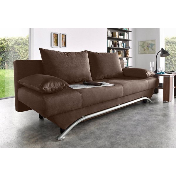 Jockenhöfer Gruppe Schlafsofa Nancy, B: 190 cm, Liegefl. 121x190 cm, mit Schlaffunktion & Bettkasten