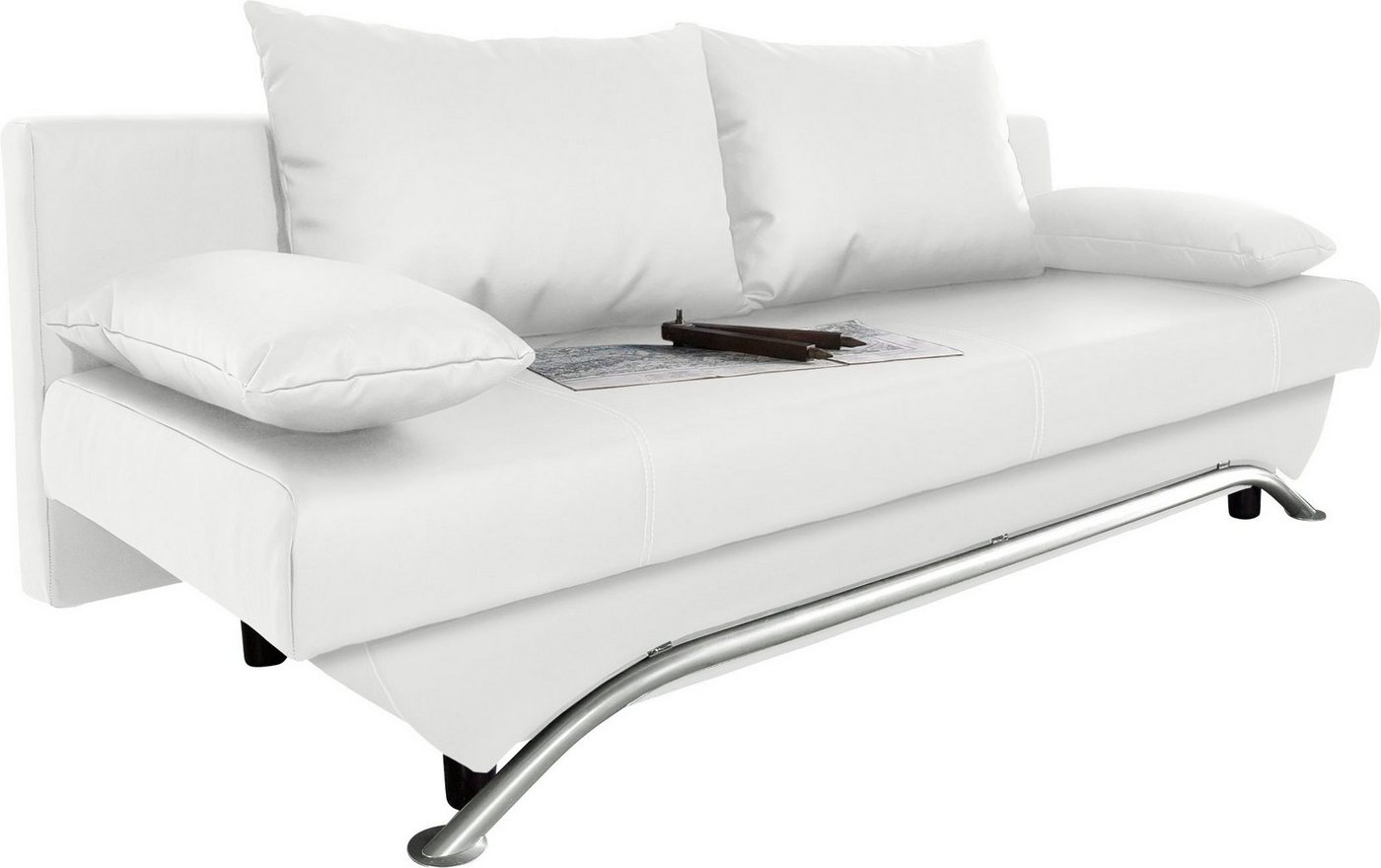Jockenhöfer Gruppe Schlafsofa Nancy, B: 190 cm, Liegefl. 121x190 cm, mit Schlaffunktion & Bettkasten – Bild 2 von 5