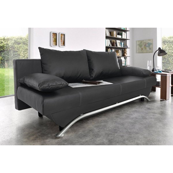 Jockenhöfer Gruppe Schlafsofa Nancy, B: 190 cm, Liegefl. 121x190 cm, mit Schlaffunktion & Bettkasten