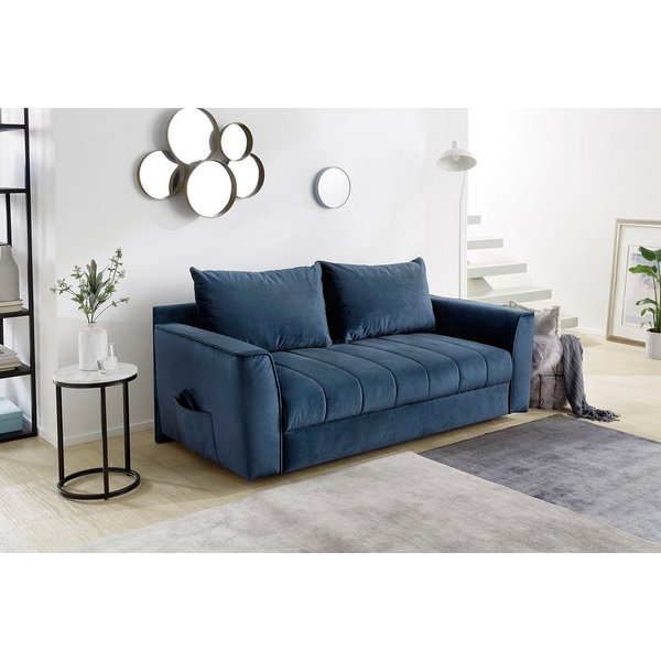 Jockenhöfer Gruppe Schlafsofa Rick, B: 188 cm, Liegefl. 86x200 cm, mit Schlaffunktion, Bettkasten & seitl. Tasche