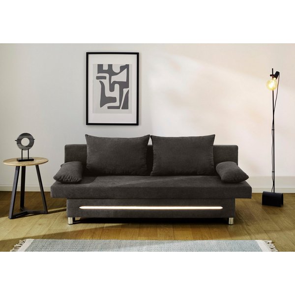 Jockenhöfer Gruppe Schlafsofa Sunrise, B: 191 cm, Liegefl. 120x191 cm, mit Schlaffunktion, Bettkasten & Licht, Unser Dauertiefpreis