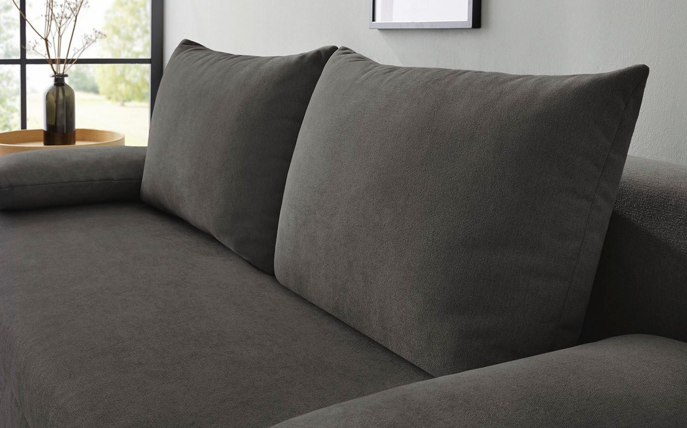 Jockenhöfer Gruppe Schlafsofa Sunrise, B: 191 cm, Liegefl. 120x191 cm, mit Schlaffunktion, Bettkasten & Licht, Unser Dauertiefpreis – Bild 5 von 5