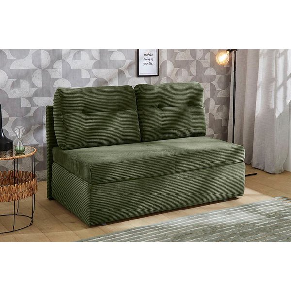 Jockenhöfer Gruppe Schlafsofa Torben, B: 130 cm, Liegefl. 126x191 cm, mit Schlaffunktion, Bettkasten & Rückenkissen