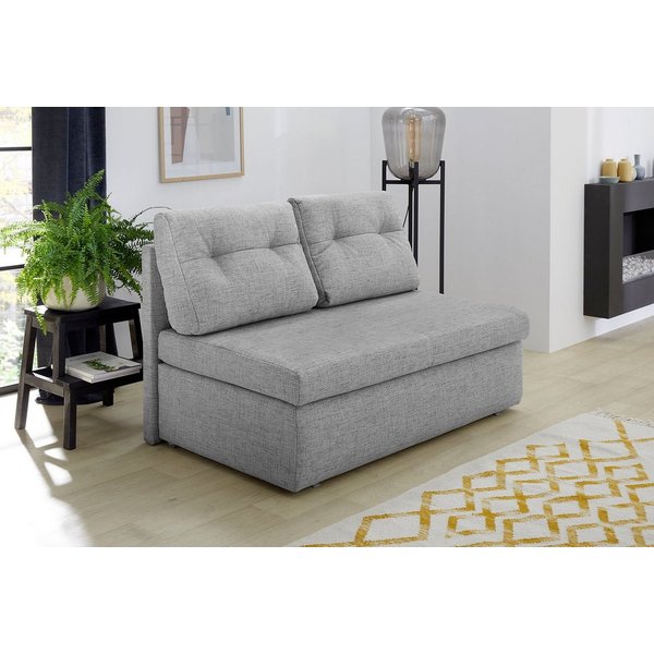 Jockenhöfer Gruppe Schlafsofa Torben, B: 130 cm, Liegefl. 126x191 cm, mit Schlaffunktion, Bettkasten & Rückenkissen