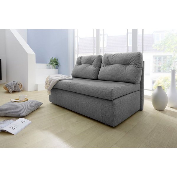 Jockenhöfer Gruppe Schlafsofa Torben, B: 130 cm, Liegefl. 126x191 cm, mit Schlaffunktion, Bettkasten & Rückenkissen