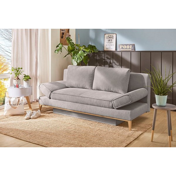 Jockenhöfer Gruppe Schlafsofa Yann, B: 198 cm, Liegefl. 138x198 cm, mit Schlaffunktion, Bettkasten & Armteilverstellung