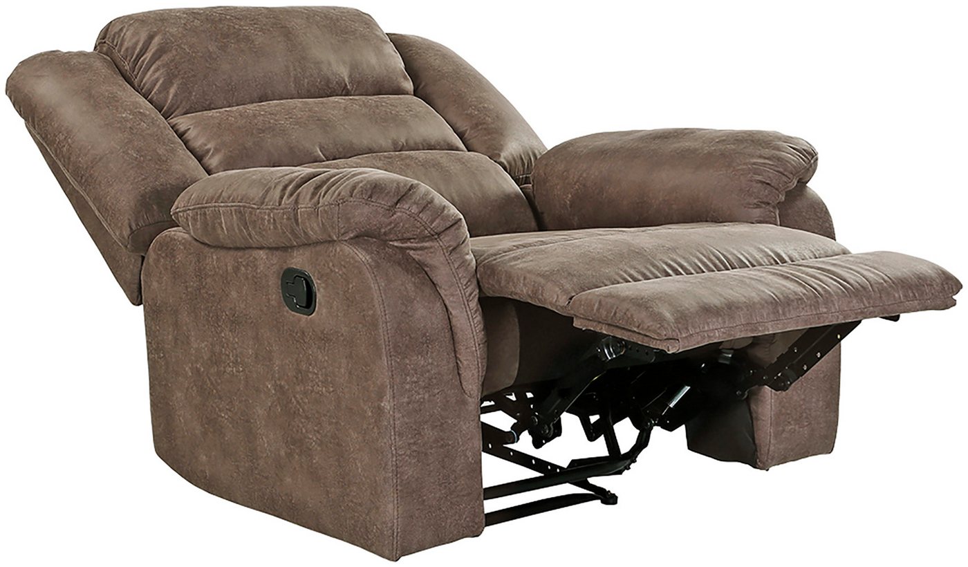 Jockenhöfer Gruppe Sessel Cleveland, B: 95 cm, Sitzhöhe: 47 cm, mit Relax- & Liegefunktion, Federkern-Polsterung – Bild 4 von 5