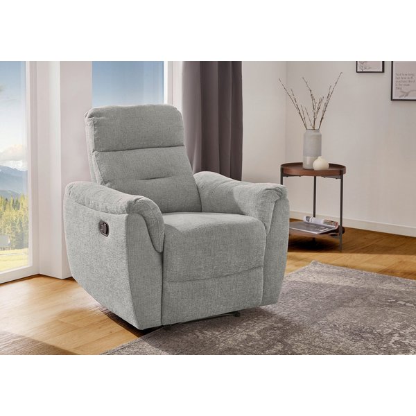 Jockenhöfer Gruppe Sessel Utah, B: 91 cm, Sitzhöhe: 49 cm, mit Relaxfunktion und Liegefunktion, TFK-Polsterung