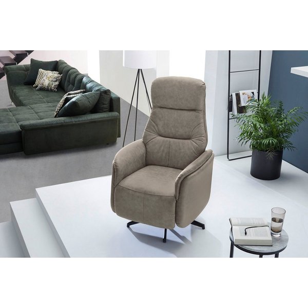 Jockenhöfer Gruppe TV-Sessel Doro, B: 73 cm, Sitzhöhe: 50 cm, elektr. Relaxfunktion, 2 Motoren, separate Steuerung Fuß- & Rückenteil
