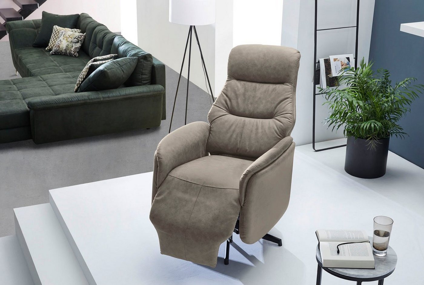 Jockenhöfer Gruppe TV-Sessel Doro, B: 73 cm, Sitzhöhe: 50 cm, elektr. Relaxfunktion, 2 Motoren, separate Steuerung Fuß- & Rückenteil – Bild 3 von 5