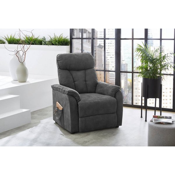 Jockenhöfer Gruppe TV-Sessel Dorsten, B: 86 cm, Sitzhöhe: 46 cm, mit Relax- & Liegefunktion, Taschenfederkern-Polsterung