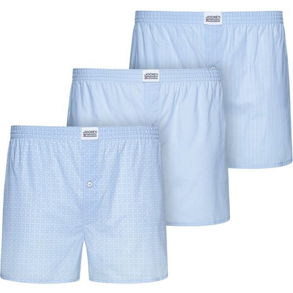 Jockey Webboxer Boxer Woven (3er Pack) in 3 Dessins