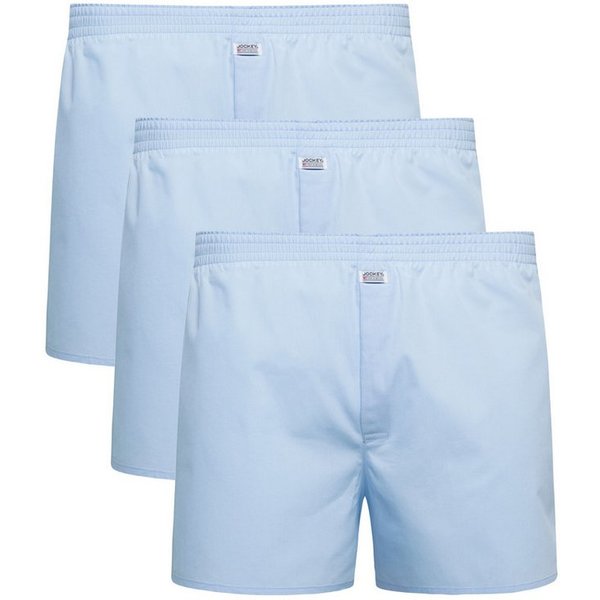 Jockey Webboxer Everyday (3er Pack) Eingriff mit Knopfverschluß, mittlere Bundhöhe, lockere Passform