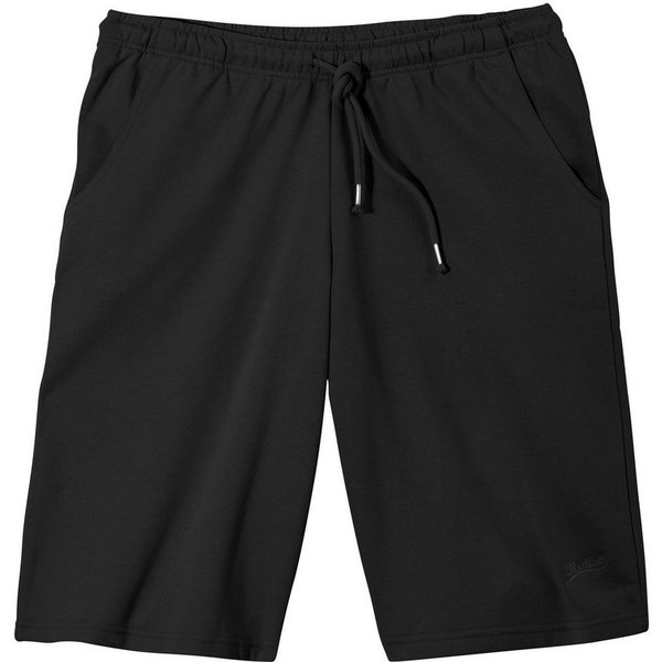 redfield Jogg-Bermudas Redfield Joggingbermuda Übergröße schwarz