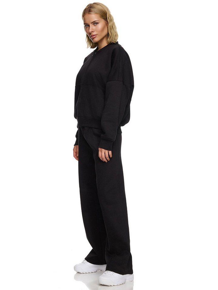 Worldclassca Jogginganzug Worldclassca Oversize Jogginganzug Wide Leg Jogger Bomber Trainingsuit – Bild 2 von 4