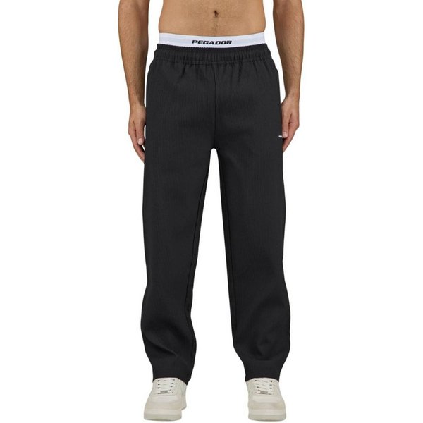 PEGADOR Jogginghose Hose Pegador Troy Plissee Plissee-Optik