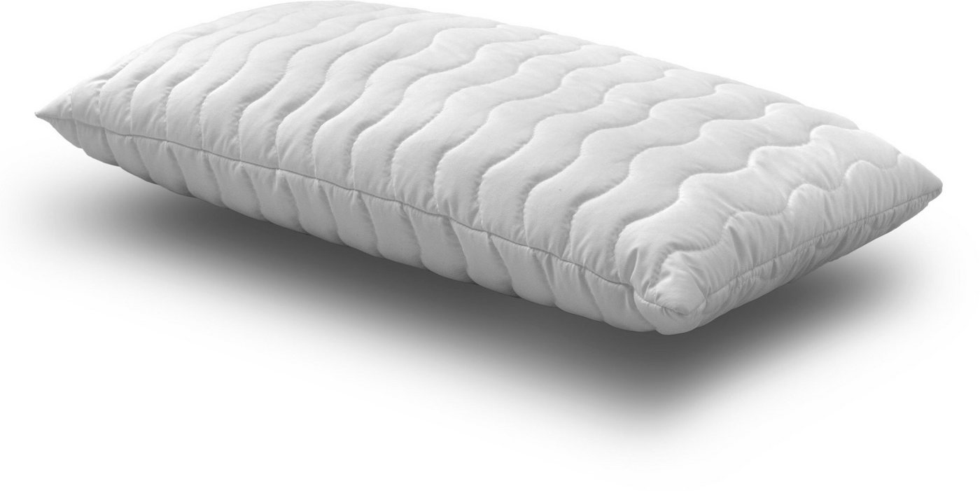 John Cotton Kopfkissen Julia, Kissen ist Made in Green, Füllung: Polyester, Bezug: 100% Polyester, Seitenschläfer, Bauchschläfer, Rückenschläfer, Kopfkissen 40x – Bild 2 von 5