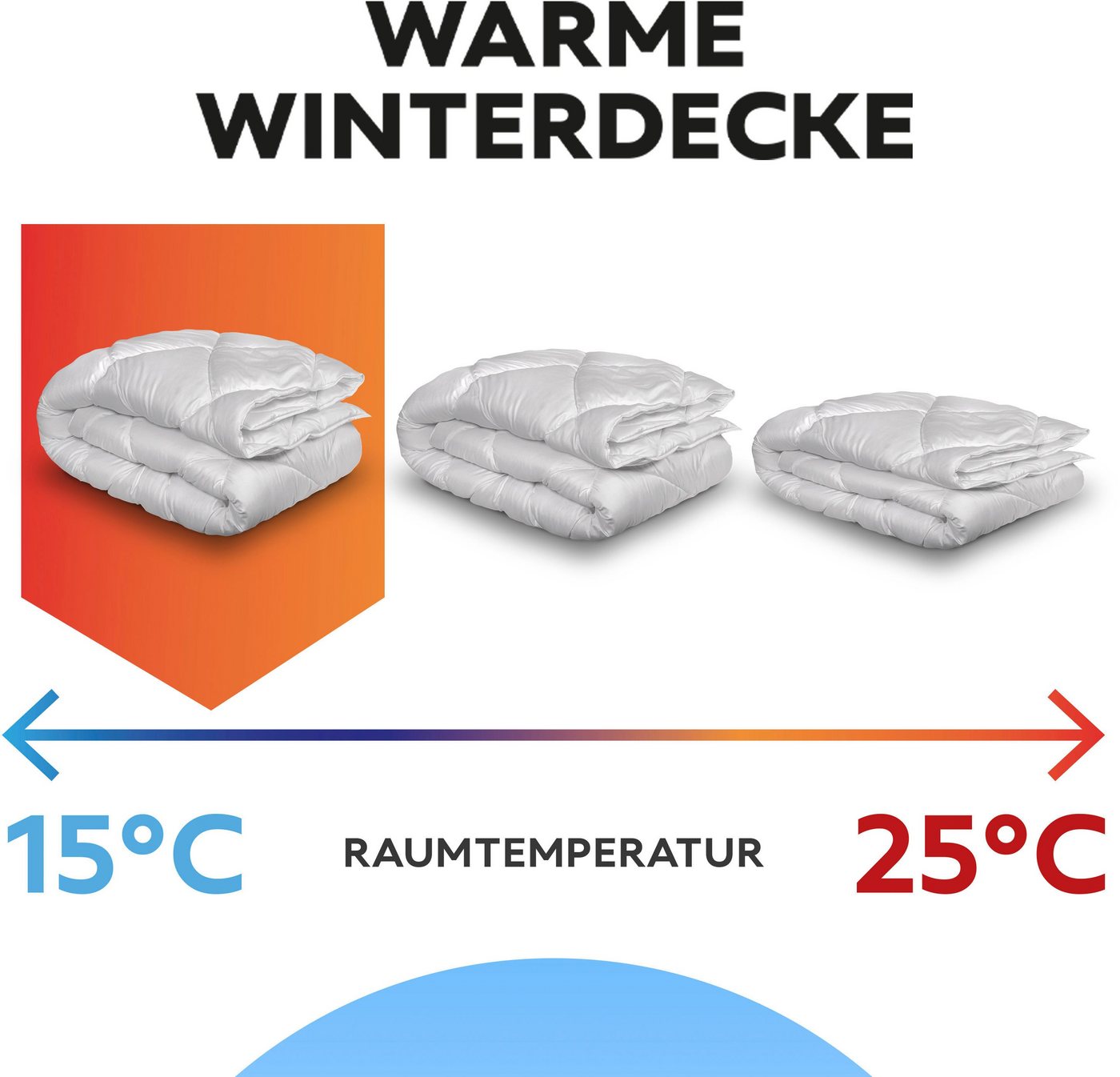 John Cotton Microfaserbettdecke Anna, Bettdecken für Sommer und Winter, Decke, Füllung: 100% Polyester, Bezug: Microfaser (Polyester), Bettdecke 135x200 cm, 155 – Bild 5 von 5