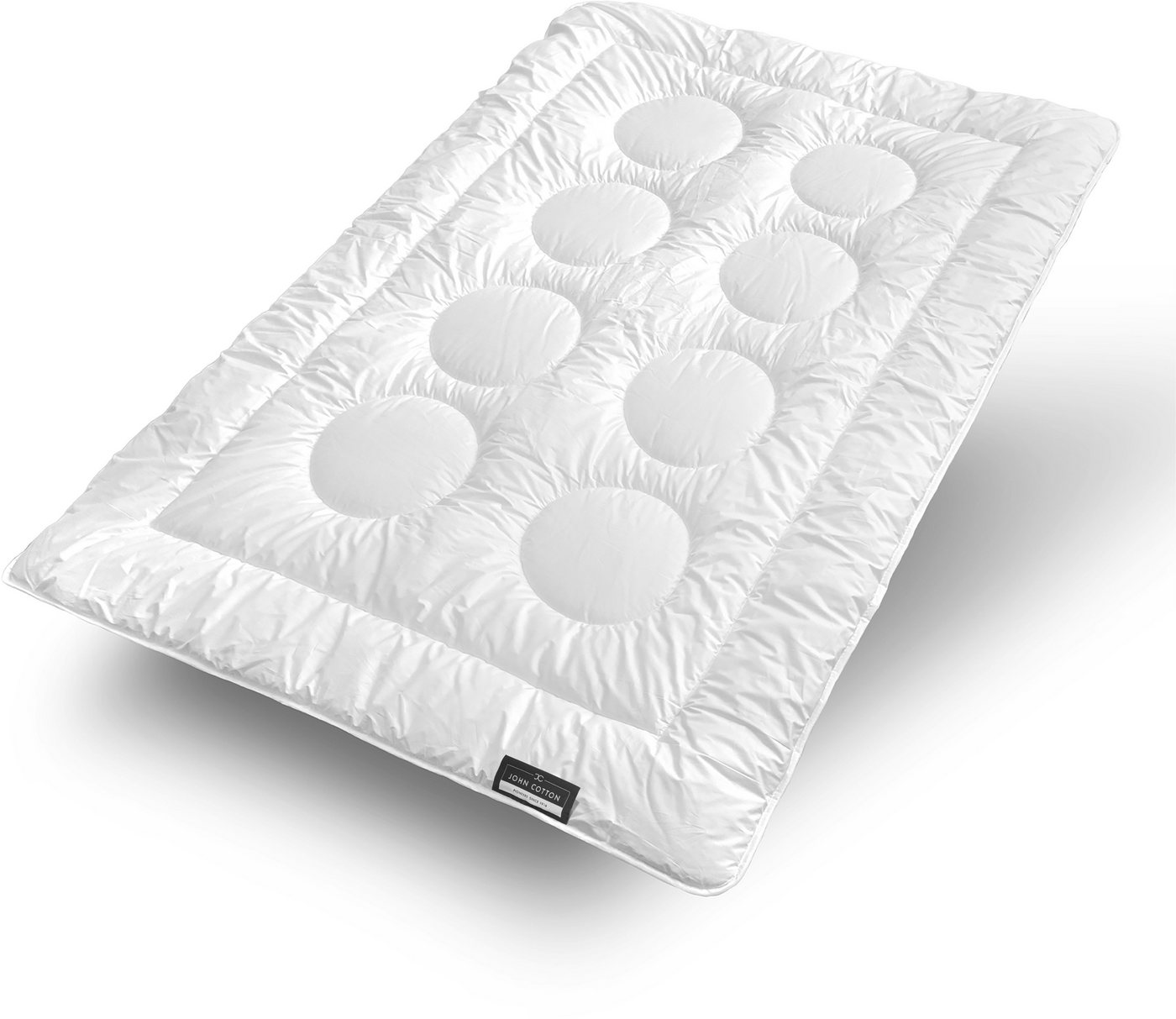 John Cotton Microfaserbettdecke Royal, Bettdecken für Sommer und Winter, Füllung: aus voluminöser und flauschiger Polyester, Bezug: Microfaser, 100% Polyester,  – Bild 4 von 5