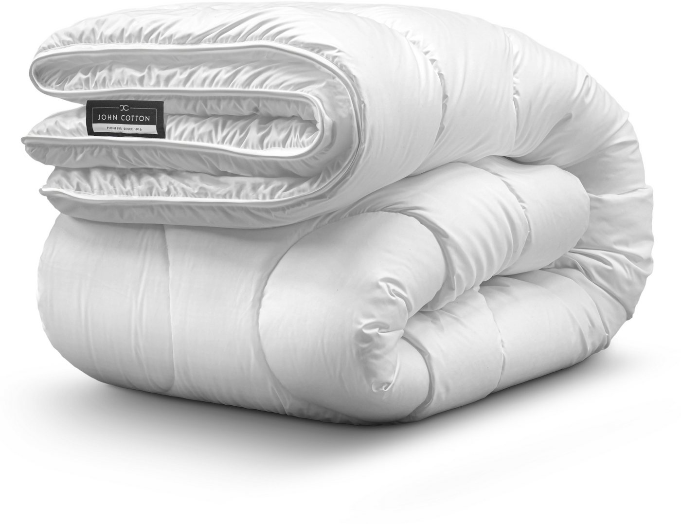 John Cotton Microfaserbettdecke Royal, Bettdecken für Sommer und Winter, Füllung: aus voluminöser und flauschiger Polyester, Bezug: Microfaser, 100% Polyester,  – Bild 4 von 5