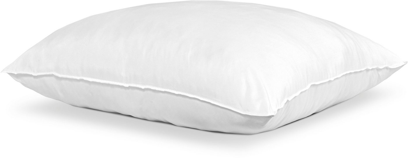 John Cotton Microfaserkissen Emilia, Kopfkissen 40x80 cm, 80x80 cm, Füllung: Polyester, Bezug: Microfaser, Kissen, allergiker geeignet, waschbar & Made in EU – Bild 2 von 4