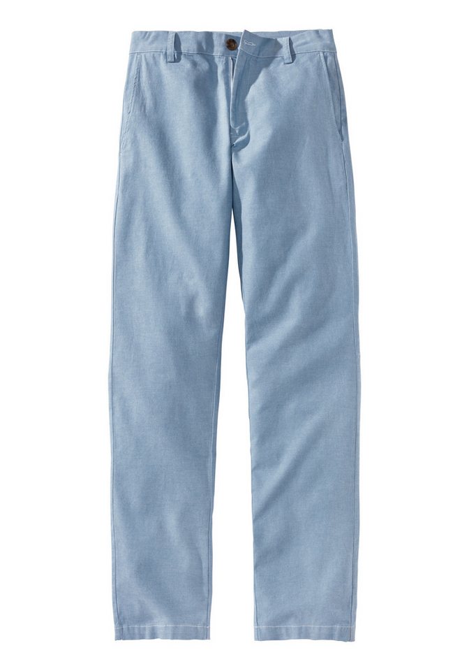 John Devin Chinohose Regular-fit, lange Oxford Hose aus elastischer Baumwoll-Qualität, in 3 Längen: 30 & 32 & 34 – Bild 2 von 5