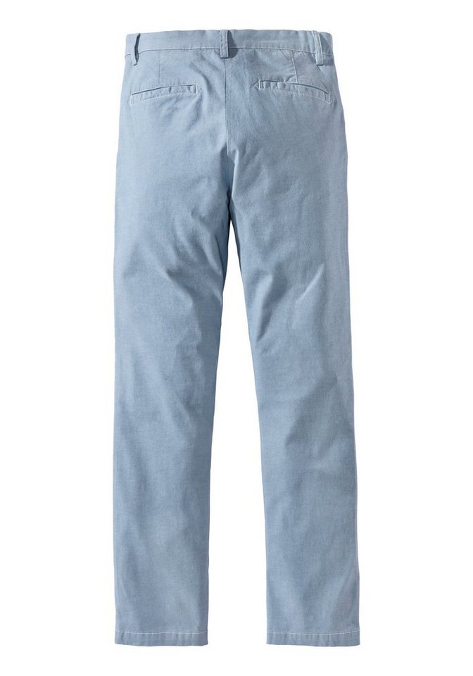 John Devin Chinohose Regular-fit, lange Oxford Hose aus elastischer Baumwoll-Qualität, in 3 Längen: 30 & 32 & 34 – Bild 5 von 5