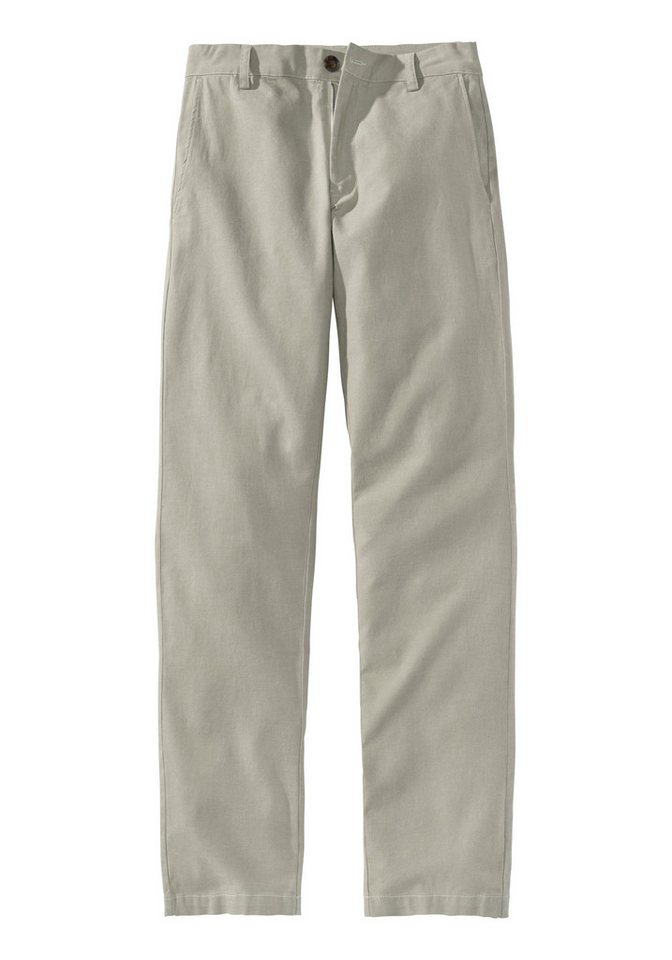 John Devin Chinohose Regular-fit, lange Oxford Hose aus elastischer Baumwoll-Qualität, in 3 Längen: 30 & 32 & 34 – Bild 2 von 5