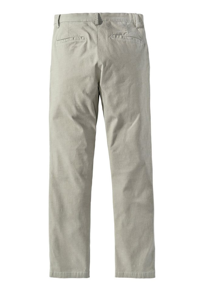 John Devin Chinohose Regular-fit, lange Oxford Hose aus elastischer Baumwoll-Qualität, in 3 Längen: 30 & 32 & 34 – Bild 5 von 5