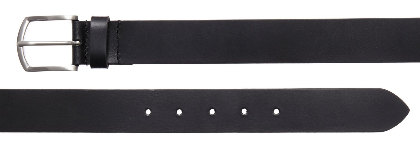 John Devin Hüftgürtel Ledergürtel, Hosengürtel, Jeansgürtel, Herrengürtel, Anzuggürtel Gürtel für Jeans & Hosen, aus hochwertigem Leder – Bild 3 von 5