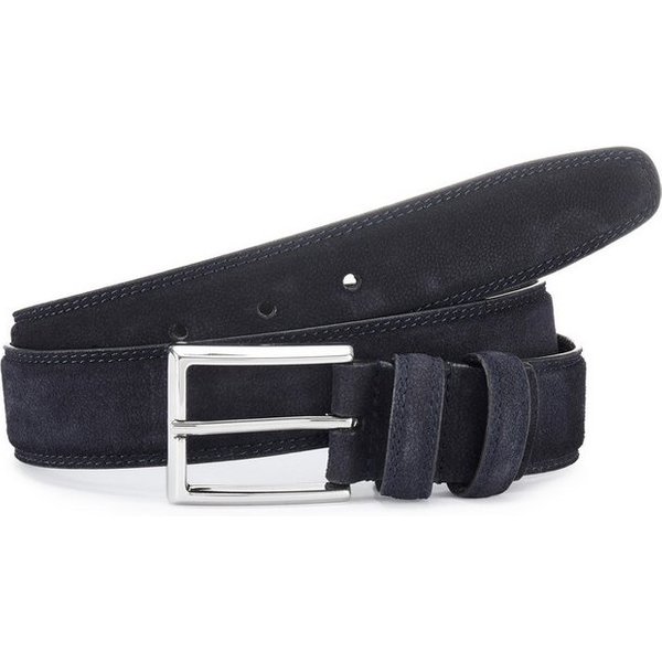 John Devin Hüftgürtel Ledergürtel, Hosengürtel, Jeansgürtel, Anzuggürtel, Herrengürtel Gürtel für Jeans & Hosen aus hochwertigem Veloursleder