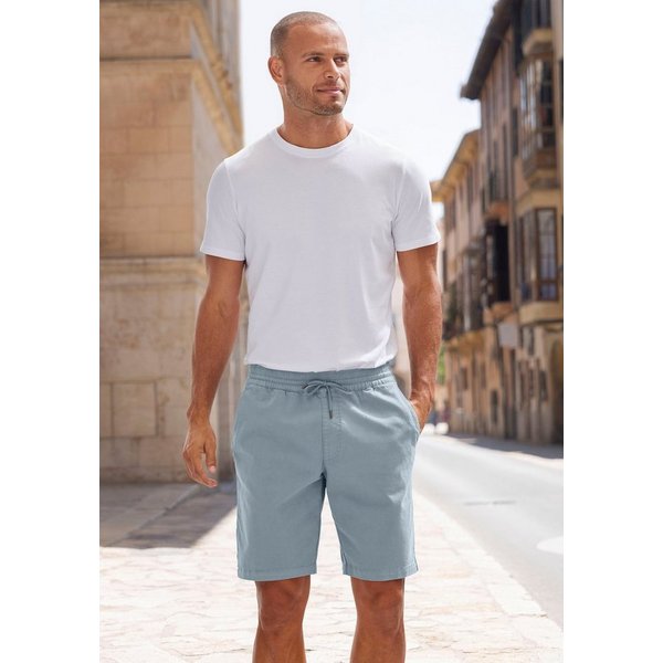 John Devin Shorts Schlupf Bermuda, Jogger Shorts kurze Hose aus elastischer Baumwoll-Qualität
