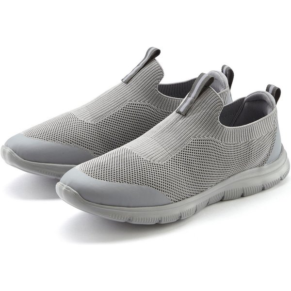 John Devin Slipper, Freizeitschuh, Textilschuhe, Stoffschuhe, Turnschuh Sneaker Slip-On-Sneaker mit ultraleichter Sohle Unisex VEGAN