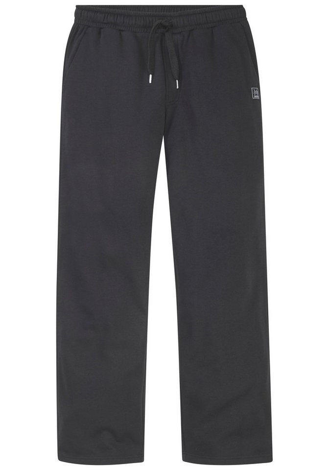 John Devin Sweathose - Jogginghose aus innen angerauter Sweatware mit breiter Kordel und seitlichen Taschen – Bild 2 von 5