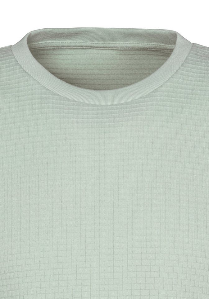 John Devin T-Shirt mit Struktur Rundhalsshirt mit Struktur aus Baumwoll-Mix – Bild 4 von 5