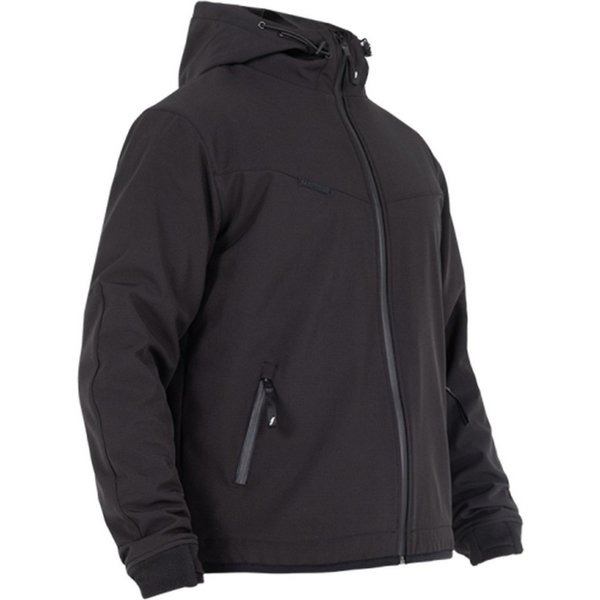 John Doe Motorradjacke V3 XTM Softshell Ripstop Motorrad Hoodie Ellenbogenprotektoren enthalten,Schulterprotektoren enthalten