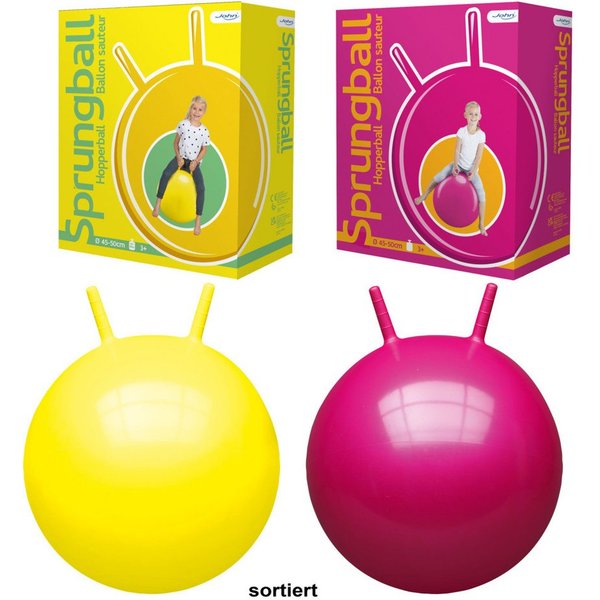 John GmbH Hüpfball John Sprungball Ø45-50cm 2fach sortiert