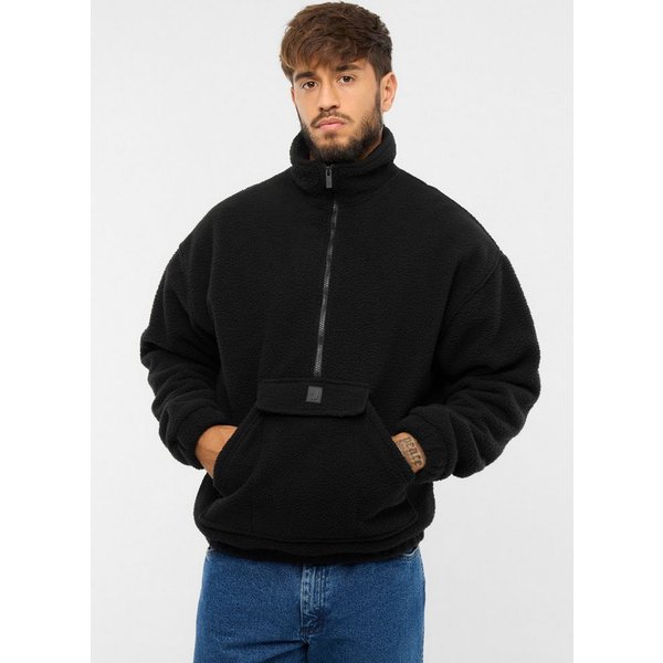 Johnny Urban Fleecepullover Ruben Fleece Half Zip Jumper (1-tlg) Gemütlicher Fleece Troyer mit Taschen