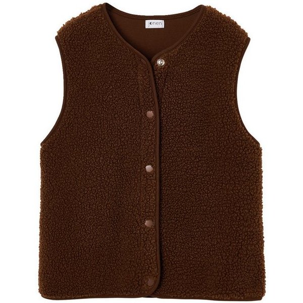 jonen Fleeceweste Kinder Weste aus Teddyfleece