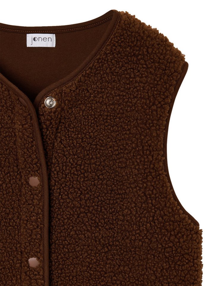 jonen Fleeceweste Kinder Weste aus Teddyfleece – Bild 3 von 5
