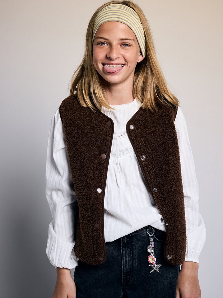 jonen Fleeceweste Kinder Weste aus Teddyfleece – Bild 5 von 5