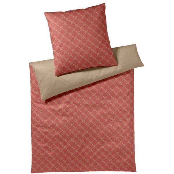 JOOP! Bettwäsche Cornflower Double 135x200 cm, 100% Baumwolle, Mako Satin, Made in Germany