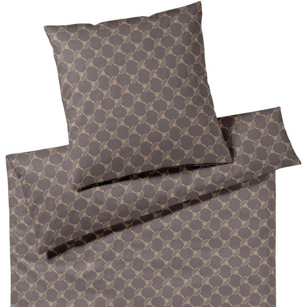 JOOP! Bettwäsche Soft Cornflower brown, Flanell, 2 teilig