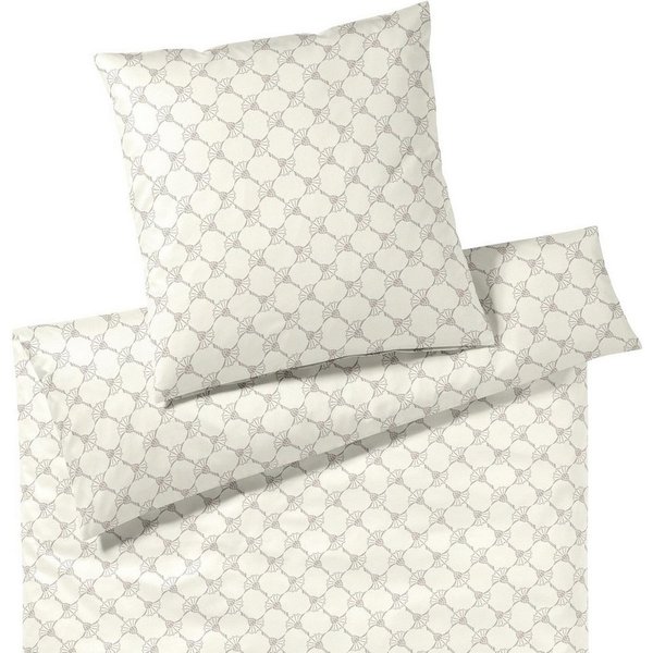 JOOP! Bettwäsche Soft Cornflower cream, Flanell, 2 teilig