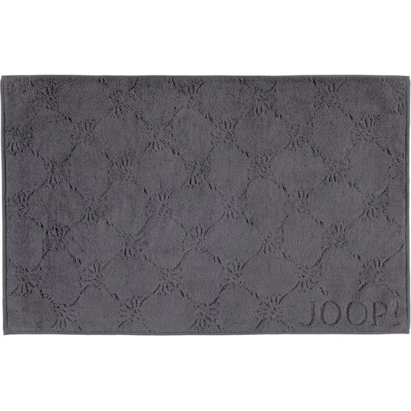 JOOP! Duschmatte Uni Cornflower 1670, 100% Baumwolle, eingewebtes JOOP!-Logo